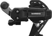 SHIMANO SHIMANO REAR DERAILLEUR, RD-TY200, TOURNEY, GS 6/7-SPEED, W/RIVETED ADAPTER(ROAD ERDTY200GSLB