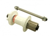 NOVATEC AGY+TENG 32H DH12SB CRMO 12X150 FEHÉR hátsó agy NOVATEC AGY+TENG 32H DH12SB CRMO 12X150 FEHÉR hátsó agy