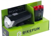 Bikefun ray USB lámpa szett Bikefun ray USB lámpa szett