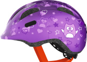  ABUS kerékpáros gyerek sisak Smiley 2.0, In-Mold, purple star, 