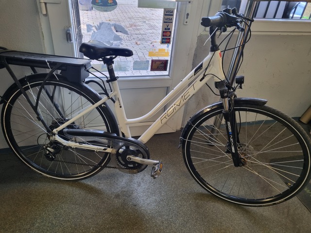 Hasznàlt Romet gazela elektromos kerèkpàr ùj akksival