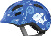  ABUS kerékpáros gyerek sisak Smiley 2.0, In-Mold, blue sharky, 