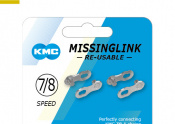 KMC MISSINGLINK patentszem 3/32" 8 speed CL571R