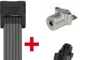 ABUS akkumulátor zár PLUS Bosch e-bike-hoz IT (Gen 2) Powertube (integrált) vázcsőbe + ABUS lakat 6015/90 Bordo SH
