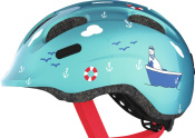  ABUS kerékpáros gyerek sisak Smiley 2.0, In-Mold, turquoise sailor, 