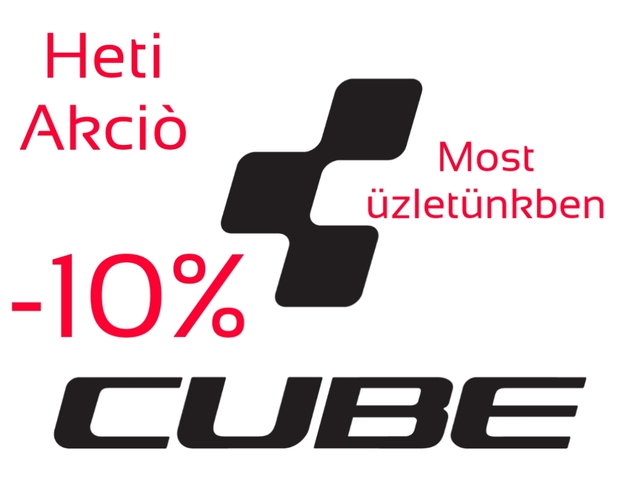 Heti cube kerékpár akció -10%